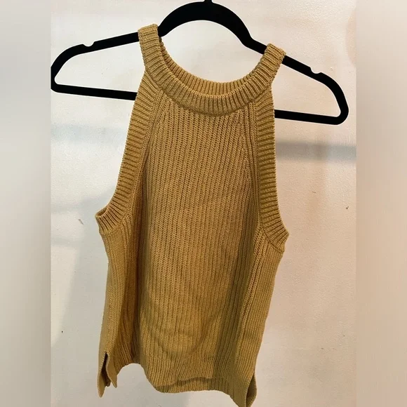 madewell | signature knit cutaway sweater tank - Picture 3 of 4